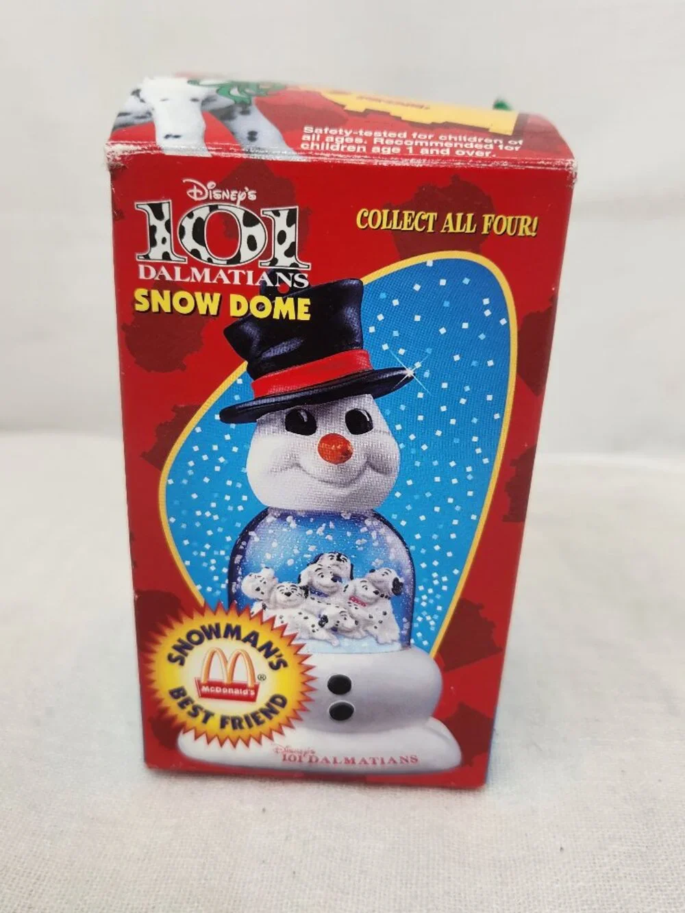 1996 McDonald's Disney's 101 Dalmatians Snow Dome